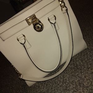 Michael Kors White tote bag